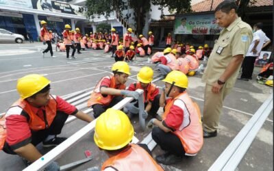 KONI Kota Probolinggo Mencari Bibit Atlet Baru melalui Sosialisasi Cabang Olahraga Bola Tangan di SMK Ahmad Yani Probolinggo