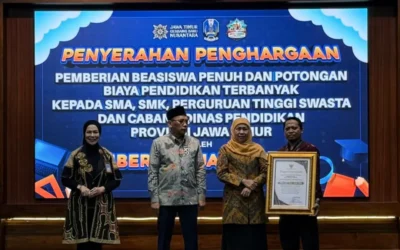 SMK Ahmad Yani Kota Probolinggo Raih Penghargaan Lembaga Pendidikan Inspiratif